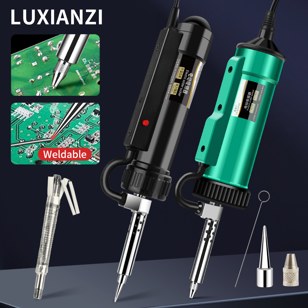 Desoldering Pump Electric Vacuum Station - LUXIANZI Mới 3 trong 1 Máy