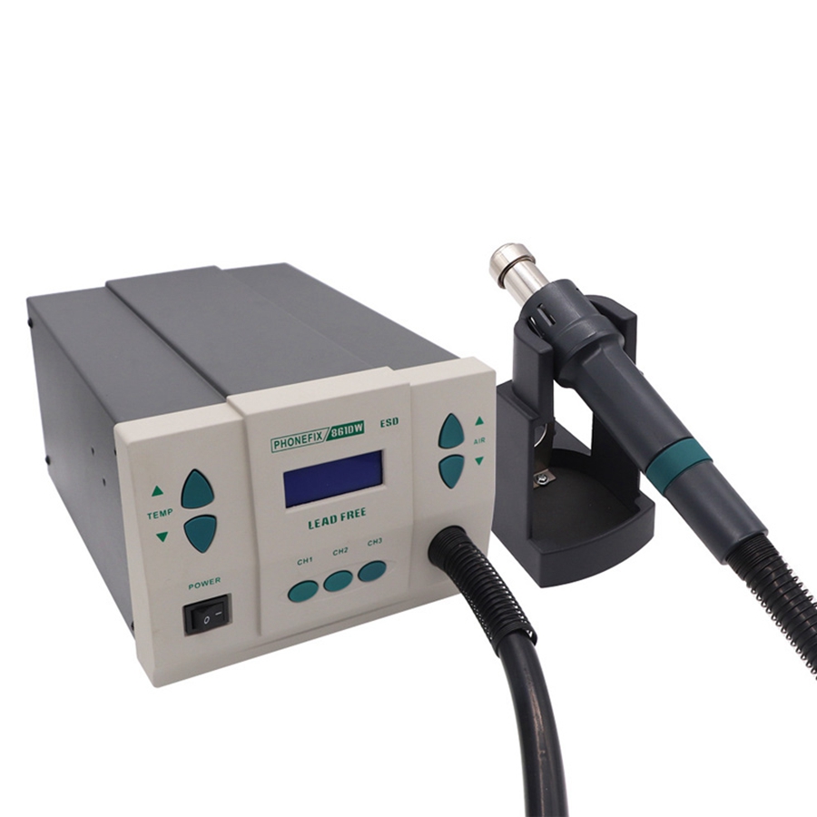 Portable 861DW Digital Display - đánh giá và giá Hot Air Rework Station 861Dw