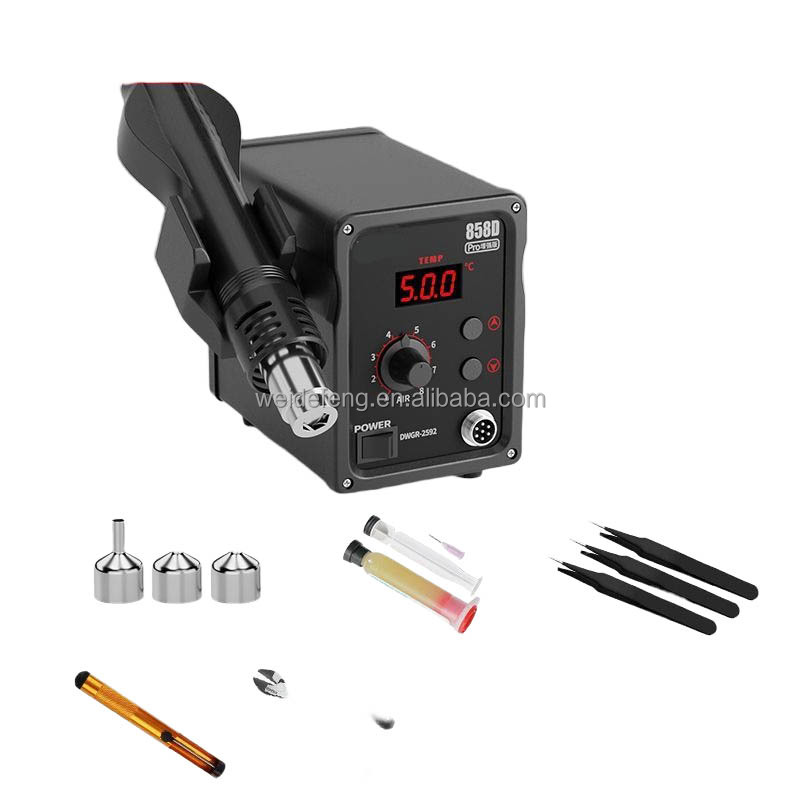 Electric Rework Station with L - đánh giá và giá 2 In 1 Soldering Rework Station 750W