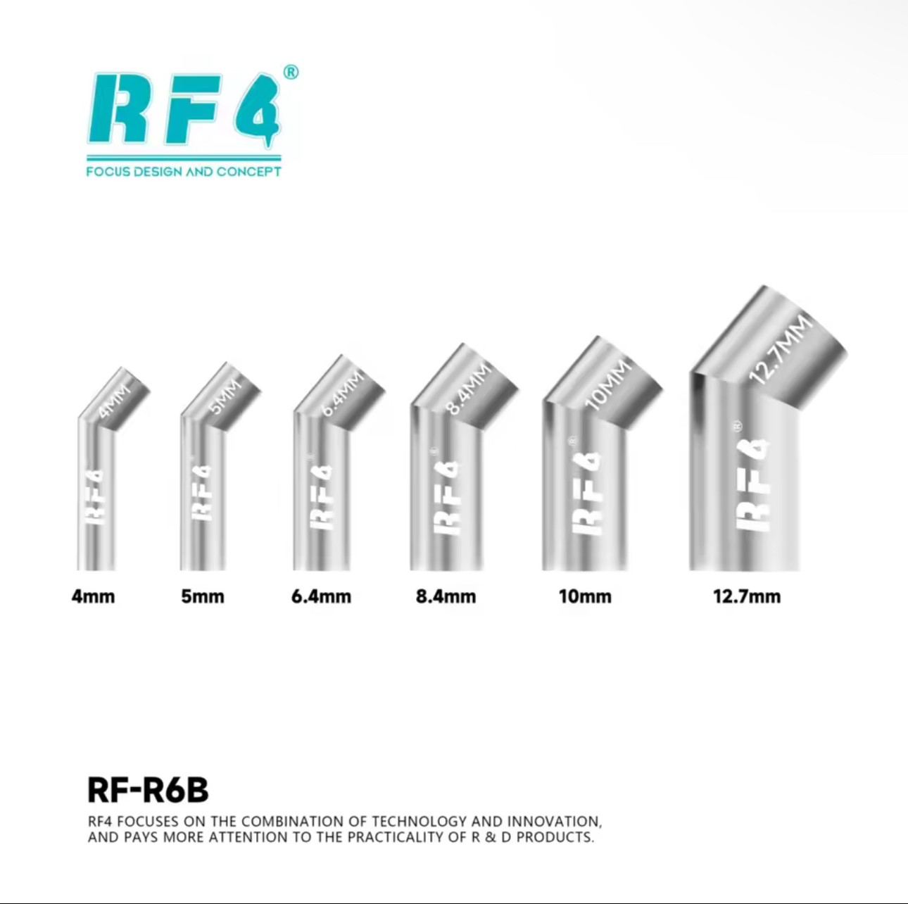 RF4 RF-R6A/B 6 in 1 Diagonal A - đánh giá và giá Hot Air Rework Station 861Dw