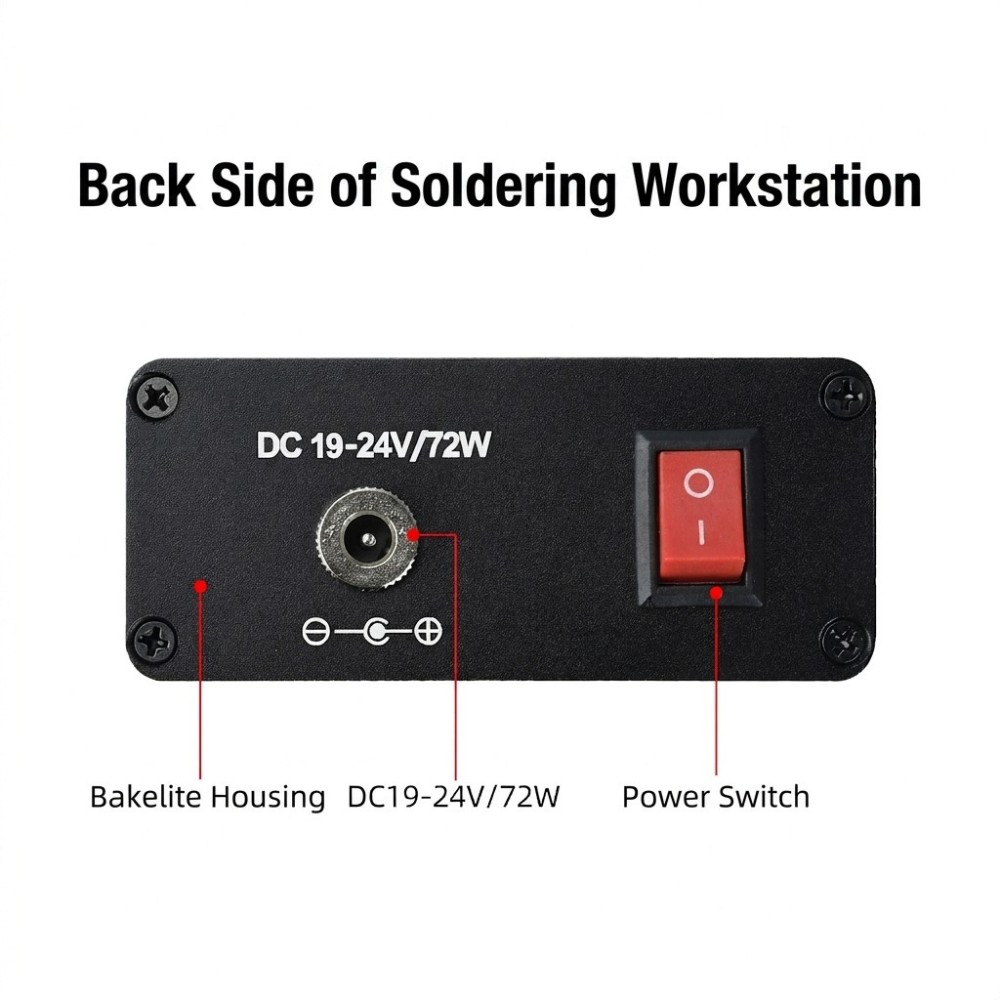 T12 Soldering Station AC100‑24 - đánh giá và giá T12 Soldering Station Oled