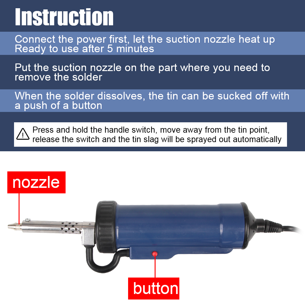 New Desoldering Machine Remove - đánh giá và giá Desoldering Pump Electric Vacuum Station