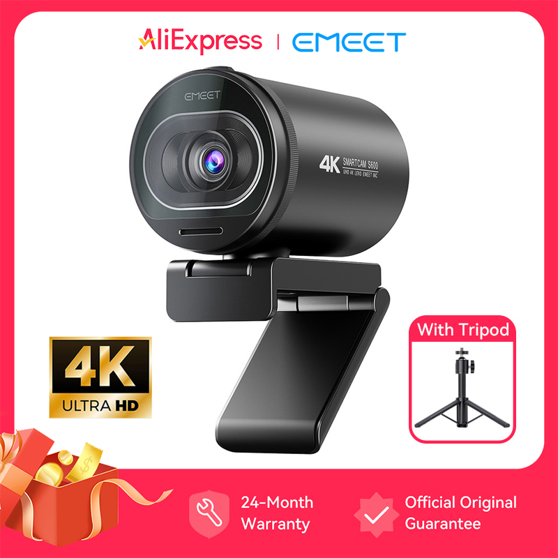 4K Webcam EMEET S600 SmartCam  - đánh giá và giá 4K Microscope Camera Sony Sensor